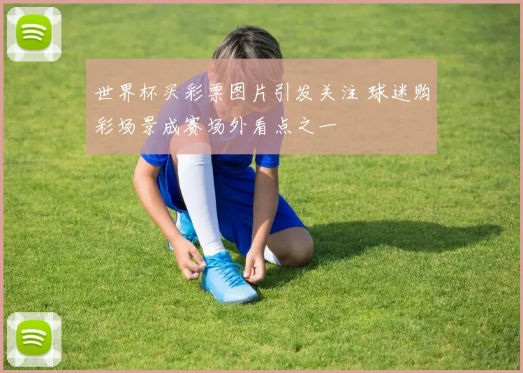 世界杯买彩票图片引发关注 球迷购彩场景成赛场外看点之一